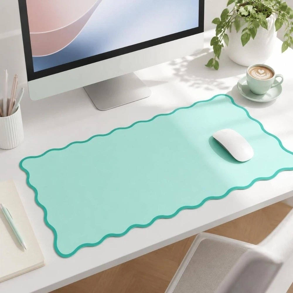 Alas Meja Kulit PU Manis Anti  - Leather Desk Pad ulasan dan harga