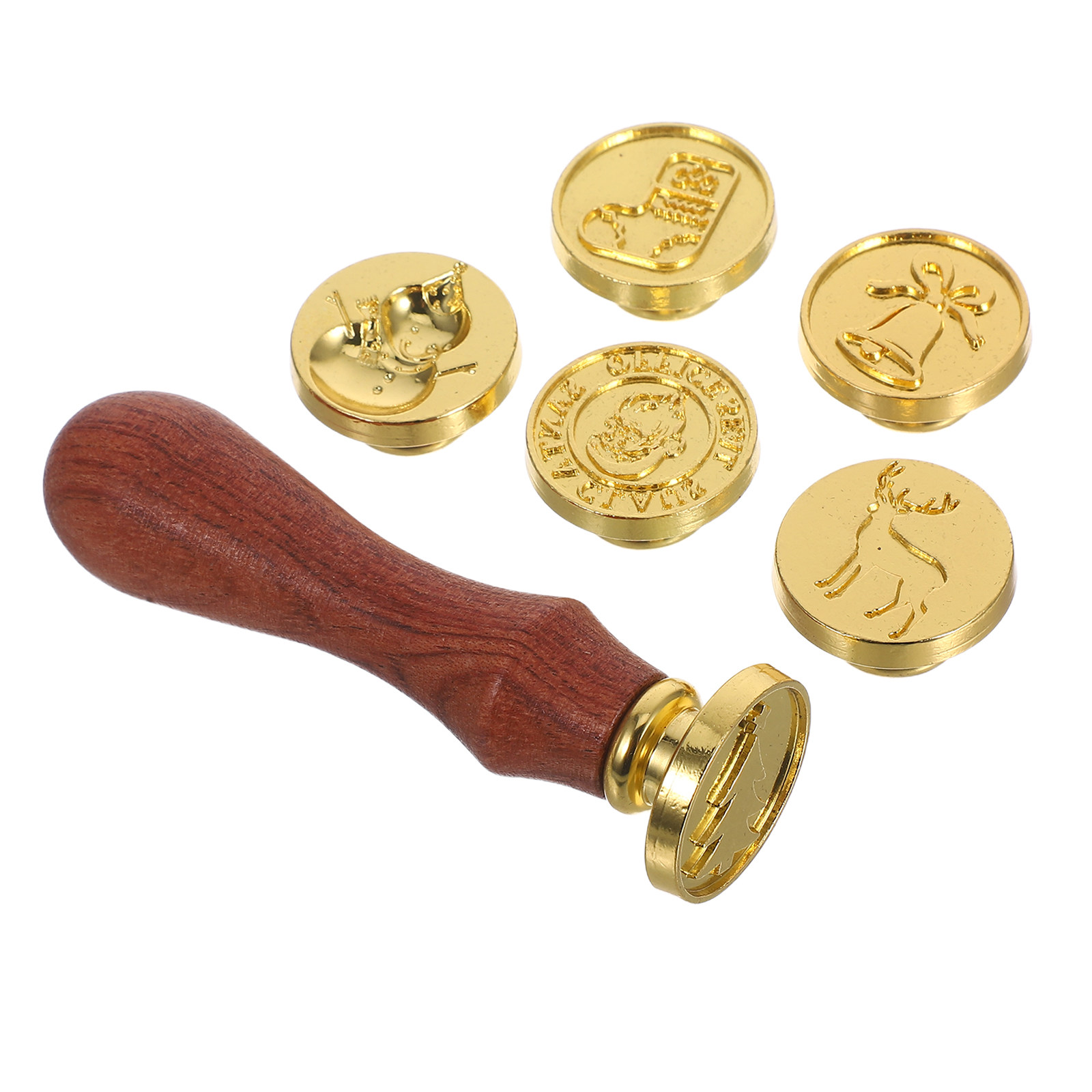 1 Set Kit Stempel Lilin Motif  - Wax Seal Stamp Set ulasan dan harga